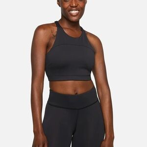 Outdoor Voices Women’s Tech Sweat Crop Top Sports Bra Black Size XS Activewear